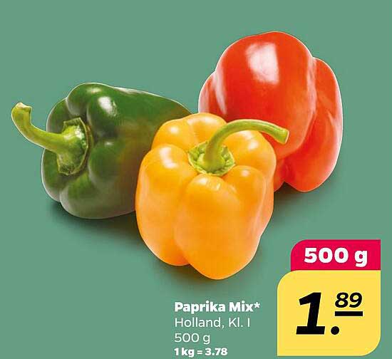Paprika Mix* Holland, Kl. I 500 g