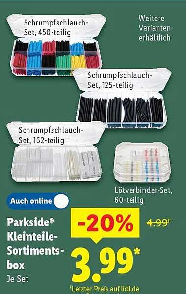 Parkside® Kleinteile-Sortimentsbox