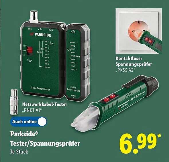 Parkside® Tester/Spannungsprüfer