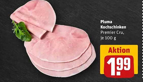 Pluma Kochschinken Premier Cru, je 100 g