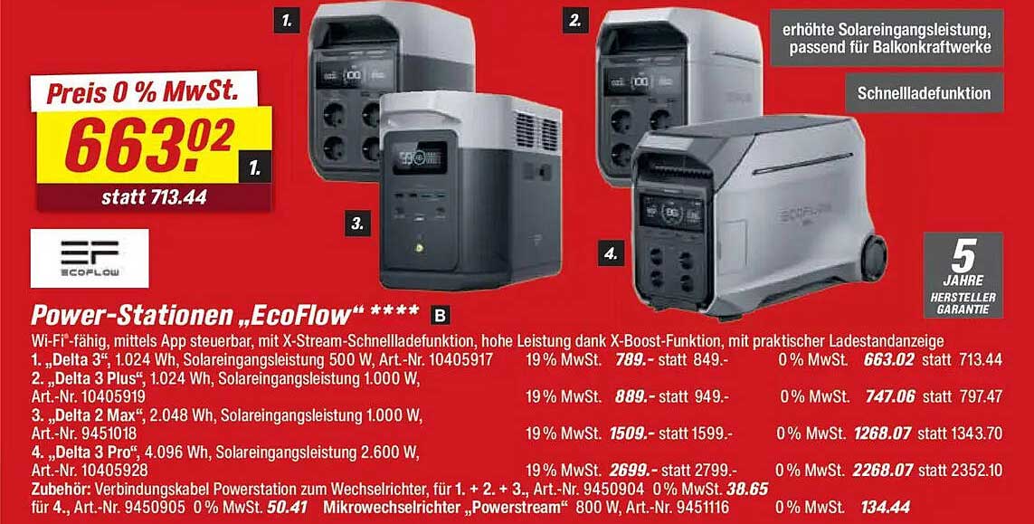 Power-Station „EcoFlow“ ****