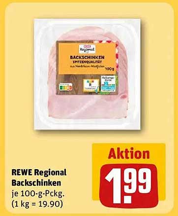 REWE Regional Backschinken