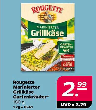 Rougette Marinierter Grillkäse Gartenkräuter 180 g