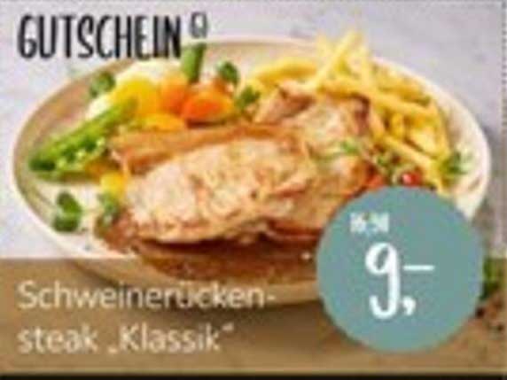 Schweinerückensteak „Klassik“