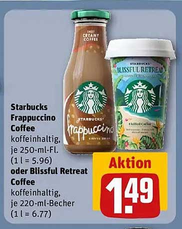 Starbucks Frappuccino Coffee oder Blissful Retreat Coffee