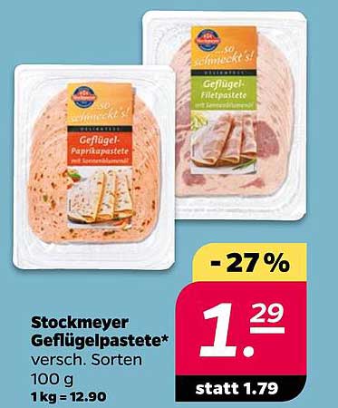Stockmeyer Geflügelpastete - 100 g