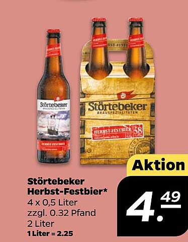 Störtebeker Herbst-Festbier - 4 x 0,5 Liter