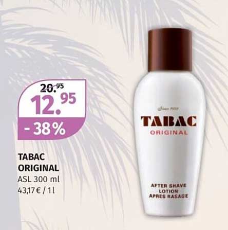 TABAC ORIGINAL After Shave Lotion 300 ml