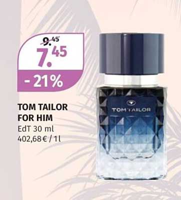 TOM TAILOR FOR HIM EdT 30 ml