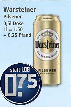 Warsteiner Pilsener 0,5l Dose