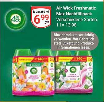 Air Wick Freshmatic Max Nachfüllpack