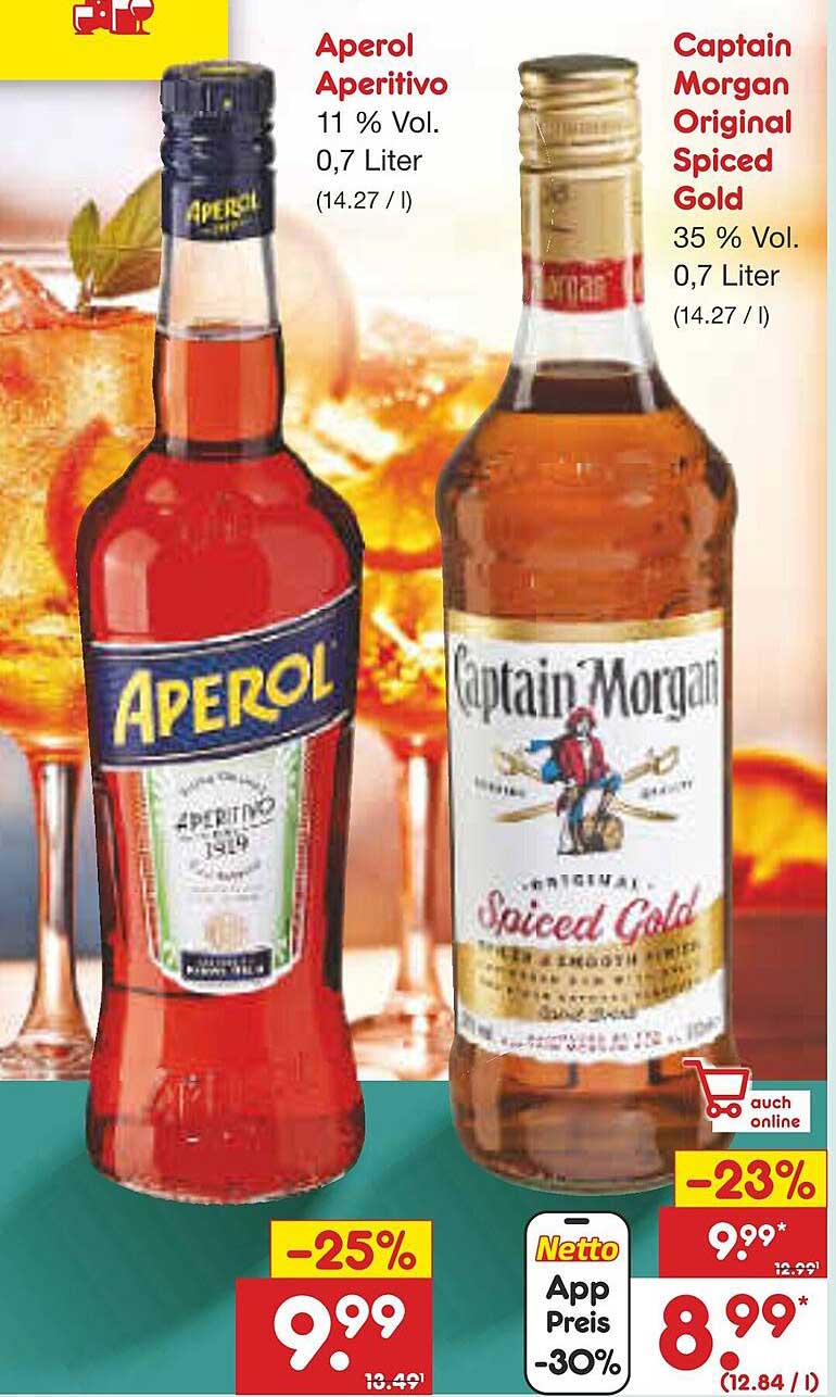 Aperol Aperitivo 11 % Vol. 0,7 Liter