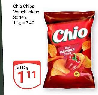 Chio Chips - Verschiedene Sorten, 150 g