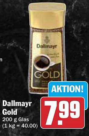 Dallmayr Gold 200 g Glas