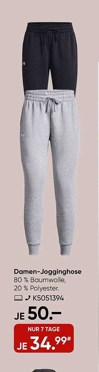 Damen-Jogginghose 80 % Baumwolle, 20 % Polyester