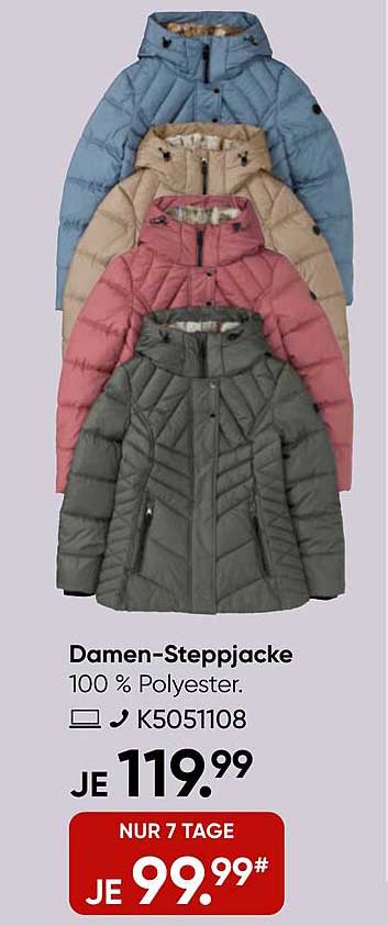 Damen-Steppjacke