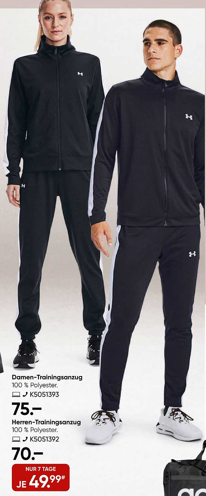 Damen- und Herren-Trainingsanzug