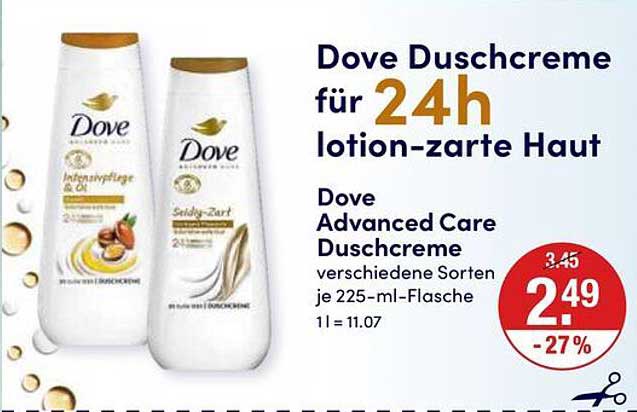 Dove Duschcreme für 24h lotion-zarte Haut