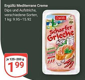 Ergüllü Mediterrane Creme – Scharfer Grieche