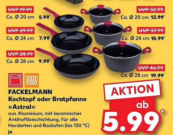 FACKELMANN Kochtopf oder Bratpfanne »Astral«