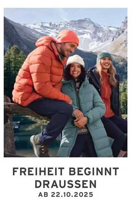 FREIHEIT BEGINNT DRAUSSEN
