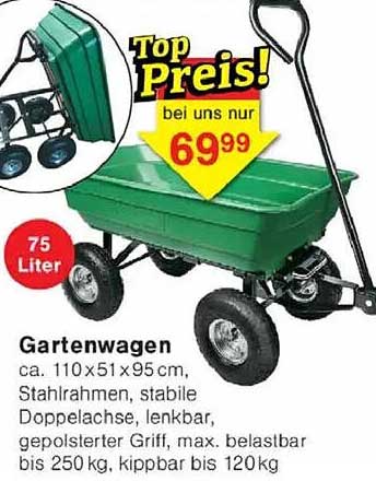 Gartenwagen 75 Liter