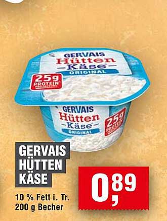 Gervais Hüttenkäse 200 g Becher