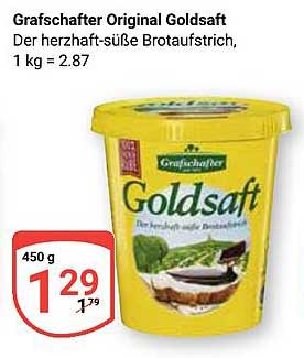 Grafschafter Original Goldsaft - Der herzhaft-süße Brotaufstrich