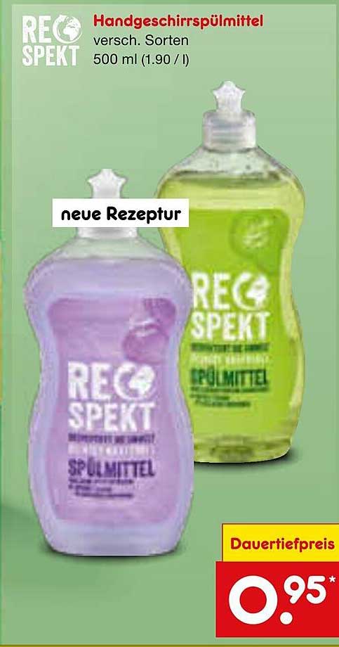 Handgeschirrspülmittel - verschiedene Sorten 500 ml