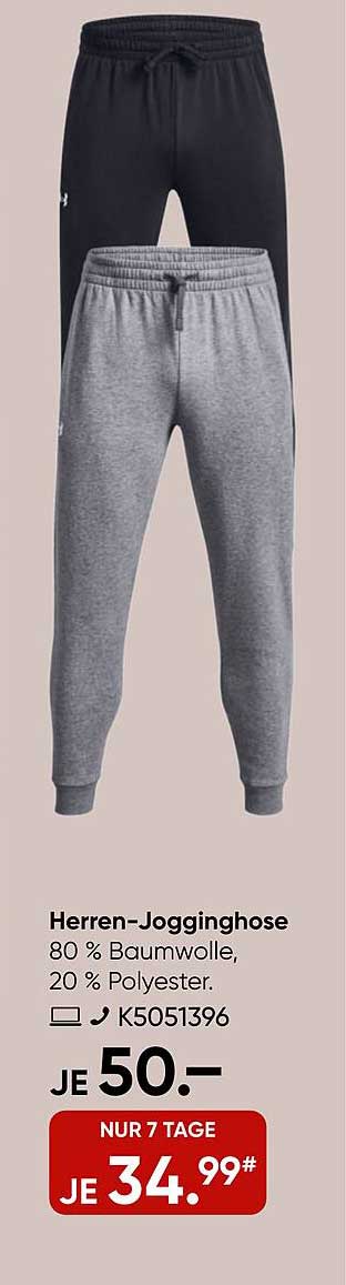 Herren-Jogginghose - 80 % Baumwolle, 20 % Polyester