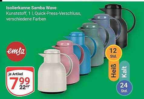 Isolierkanne Samba Wave