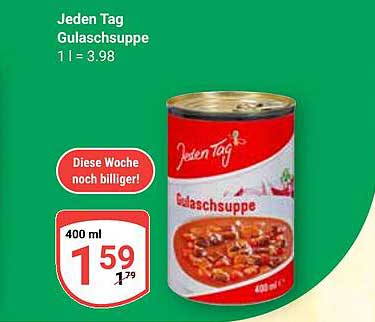 Jeden Tag Gulaschsuppe 400 ml