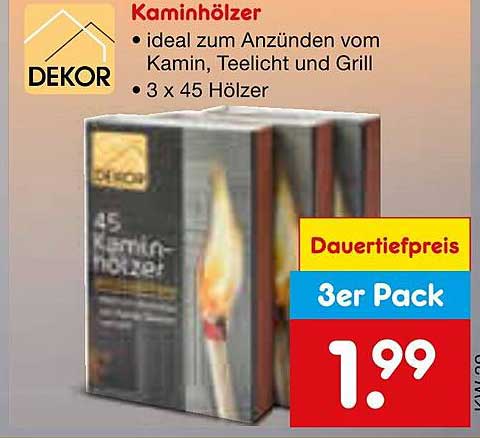 Kaminhölzer – ideal zum Anzünden vom Kamin, Teelicht und Grill