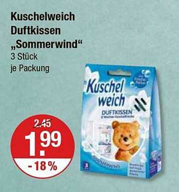 Kuschelweich Duftkissen 'Sommerwind' - 3 Stück je Packung