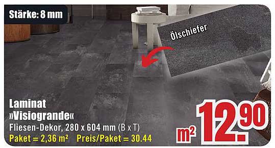 Laminat »Visiogrande« – Fliesen-Dekor