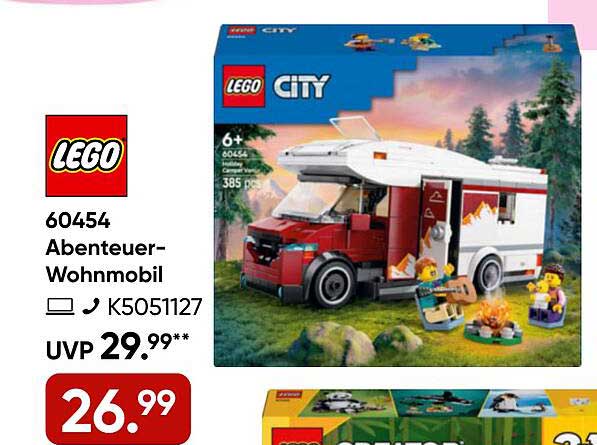 LEGO City Abenteuer-Wohnmobil 60454