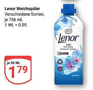 Lenor Weichspüler 756 ml - Verschiedene Sorten