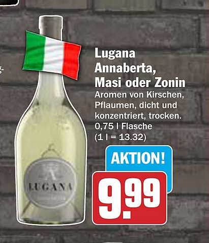 Lugana Annaberta, Masi oder Zonin - 0,75 l Flasche