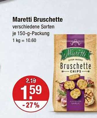 Maretti Bruschette verschiedene Sorten je 150-g-Packung