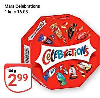 Mars Celebrations 186 g