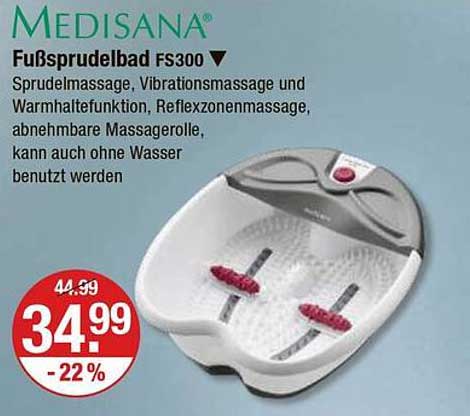 Medisana Fußsprudelbad FS300