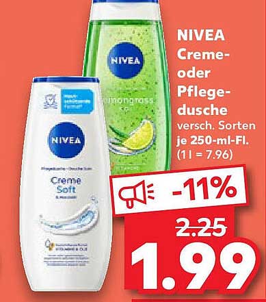 NIVEA Creme- oder Pflegedusche