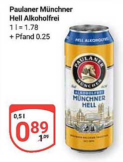 Paulaner Münchner Hell Alkoholfrei