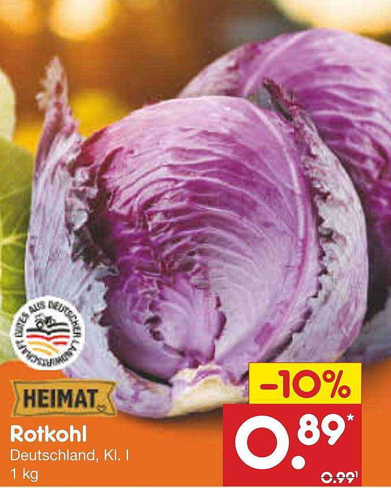 Rotkohl Deutschland, Kl. I 1 kg