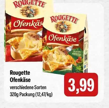 Rougette Ofenkäse 320g - verschiedene Sorten
