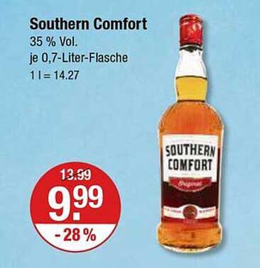 Southern Comfort - 0,7-Liter-Flasche