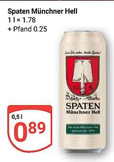 Spaten Münchner Hell 0,5 l