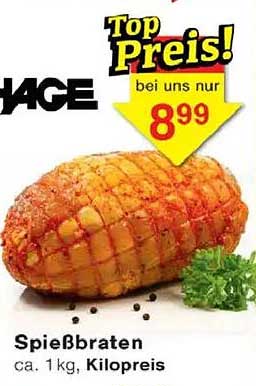 Spießbraten ca. 1 kg