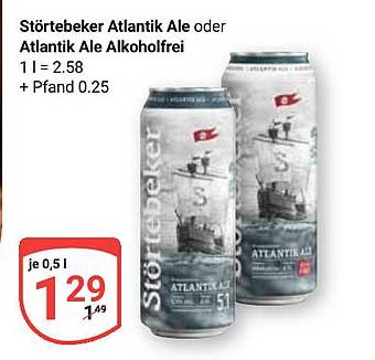 Störtebeker Atlantik Ale oder Atlantik Ale Alkoholfrei