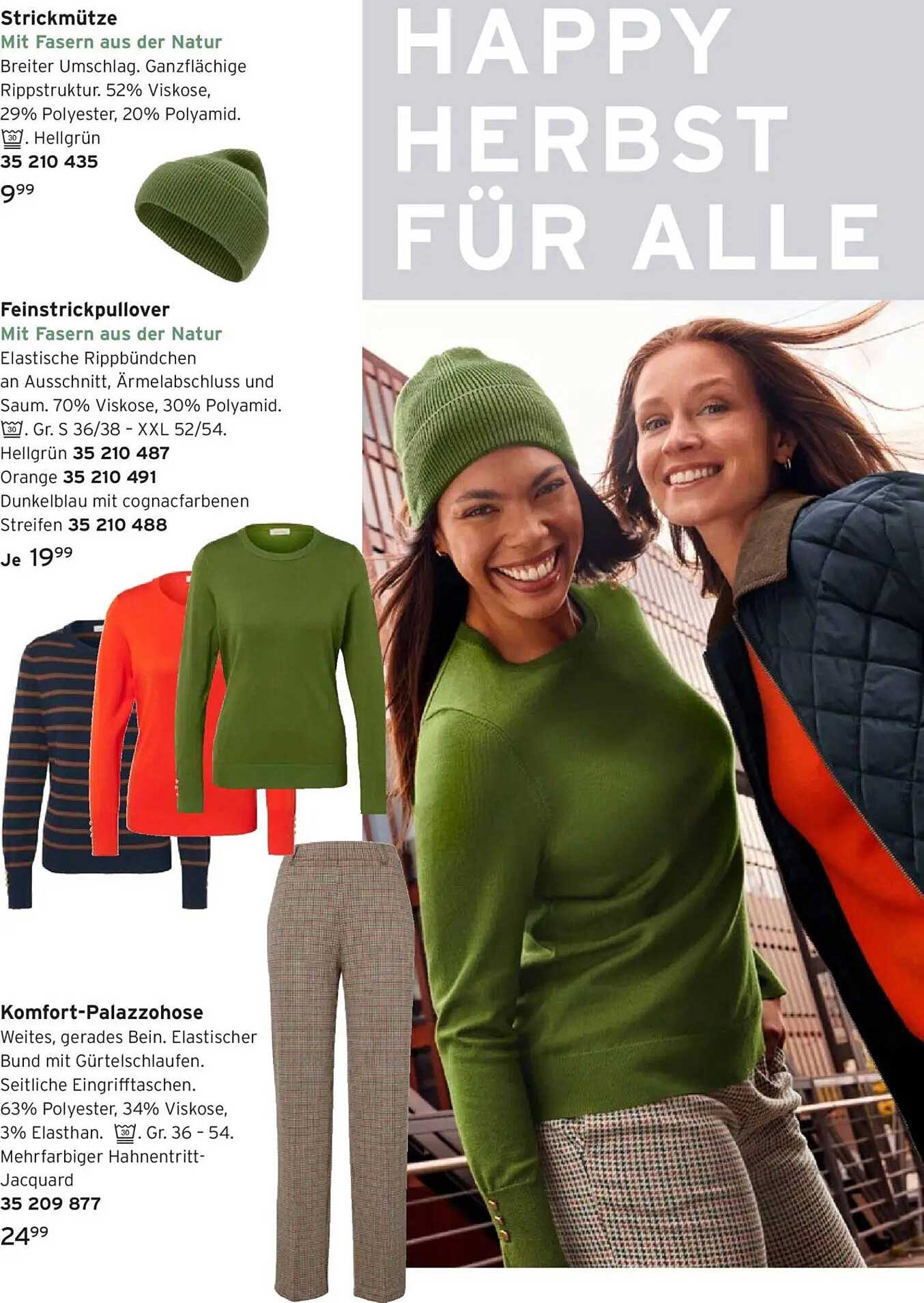 Stylische Mode für den Herbst bei Tchibo